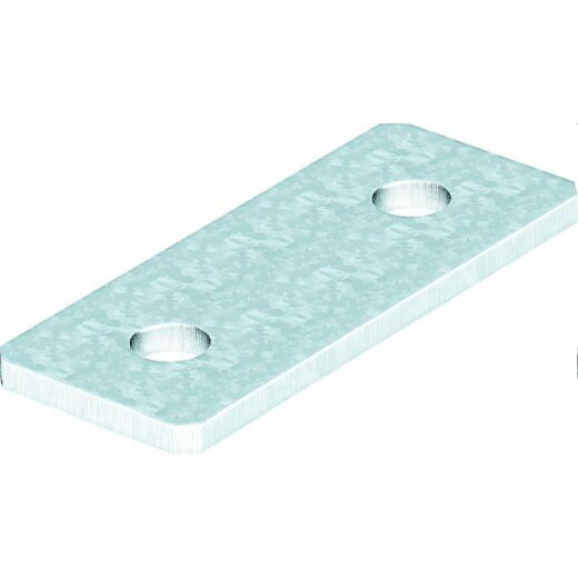 OBO Verbindungsplatte GMS 2FT 100x40mm mit 2 Löchern