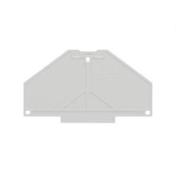 Weidmüller Abschlussplatte PAP PRV/PPV4 grau 1211450000