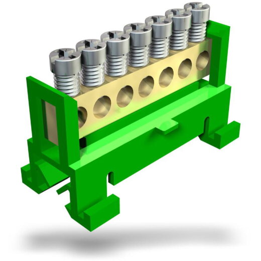 OBO Schutzleiterklemme 60/S 7 7x16mm2 gelb-grün
