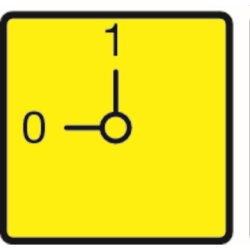 EATON Electric Not-Aus-Frontschild FS908GE-T0