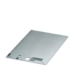 Phoenix Contact Kunststoffschild US-EMLP (17X7) SR silber...