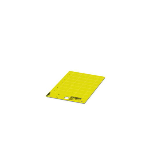 Phoenix Contact Kunststoffschild US-EMLP (27X18) YE gelb unbeschriftet