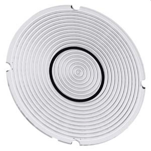 Siemens Einlegeschild rund milchig Symbol O 3SU1900-0AB71-0QA0