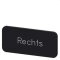 Siemens Bezeichnungsschild 12,5x27 Rechts 3SU1900-0AC16-0AH0