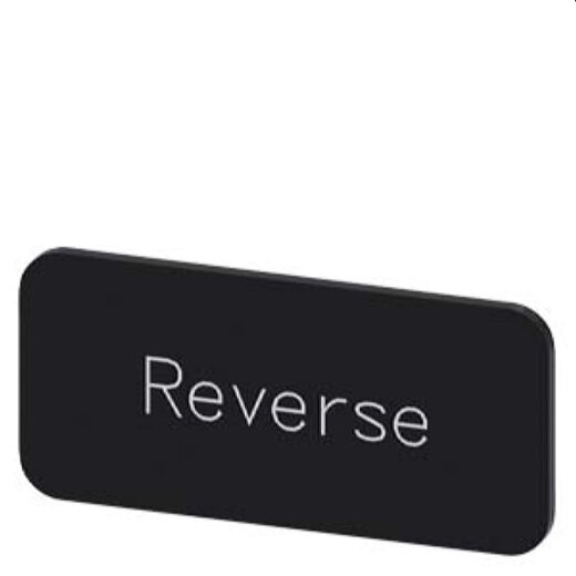 Siemens Bezeichnungsschild 12,5x27 Reverse 3SU1900-0AC16-0DP0