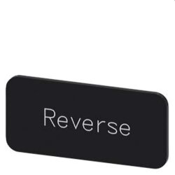 Siemens Bezeichnungsschild 12,5x27 Reverse...