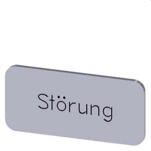 Siemens Bezeichnungsschild 12,5x27 Störung 3SU1900-0AC81-0AQ0