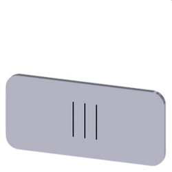 Siemens Bezeichnungsschild 12,5x27 III 3SU1900-0AC81-0QD0