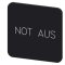Siemens Bezeichnungsschild 22x22 Not-Halt 3SU1900-0AF16-0AS0