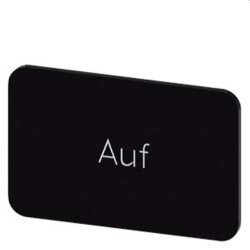 Siemens Bezeichnungsschild 17,5x27 Auf 3SU1900-0AD16-0AD0