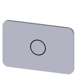 Siemens Bezeichnungsschild 17,5x27 O 3SU1900-0AD81-0QA0