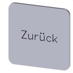 Siemens Bezeichnungsschild 22x22 Zurück...