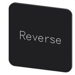 Siemens Bezeichnungsschild 22x22 Reverse 3SU1900-0AF16-0DP0