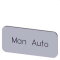 Siemens Bezeichnungsschild 12,5x27 MAN Auto 3SU1900-0AC81-0EA0