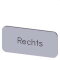 Siemens Bezeichnungsschild 12,5x27 Rechts 3SU1900-0AC81-0AH0