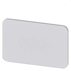 Siemens Bezeichnungsschild 17,5x27 transparent...