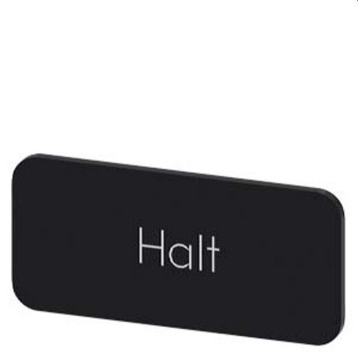 Siemens Bezeichnungsschild 12,5x27 Halt 3SU1900-0AC16-0AK0