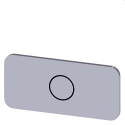 Siemens Bezeichnungsschild 12,5x27 O 3SU1900-0AC81-0QA0