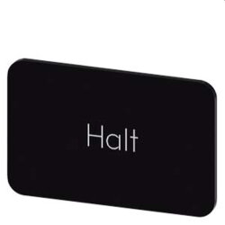 Siemens Bezeichnungsschild 17,5x27 Halt 3SU1900-0AD16-0AK0