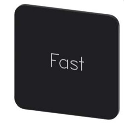 Siemens Bezeichnungsschild 22x22 Fast 3SU1900-0AF16-0EE0