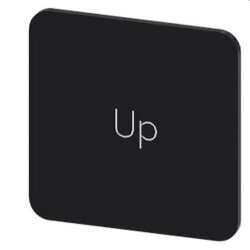 Siemens Bezeichnungsschild 22x22 Up 3SU1900-0AF16-0DL0