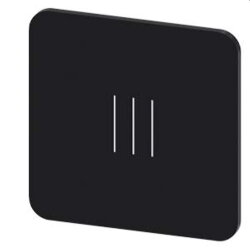 Siemens Bezeichnungsschild 22x22 III 3SU1900-0AF16-0QD0