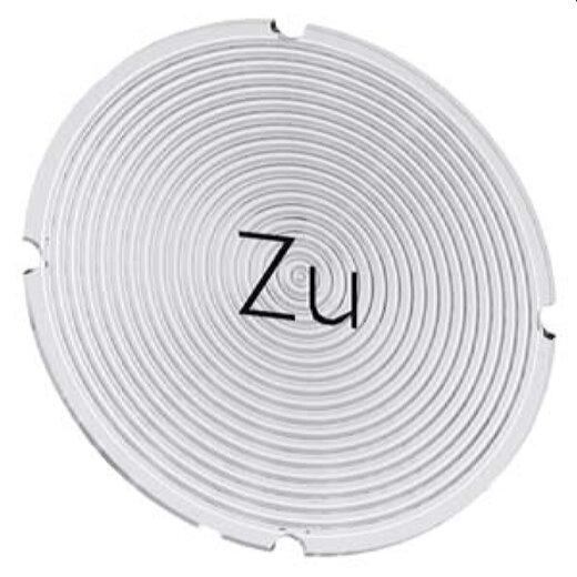 Siemens Einlegeschild rund milchig Symbol Zu 3SU1900-0AB71-0AL0