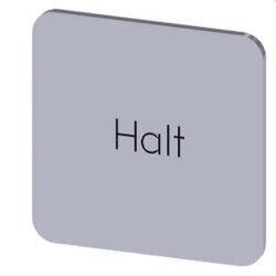 Siemens Bezeichnungsschild 22x22 Halt 3SU1900-0AF81-0AK0