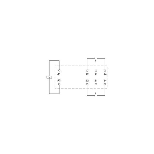 Phoenix Contact Einzelrelais REL-MR- 24DC/21-21/MS steckbar 24V DC