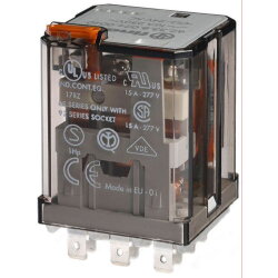 Finder Leistungs-Steckrelais 62.33.9.024.4040 10 STK