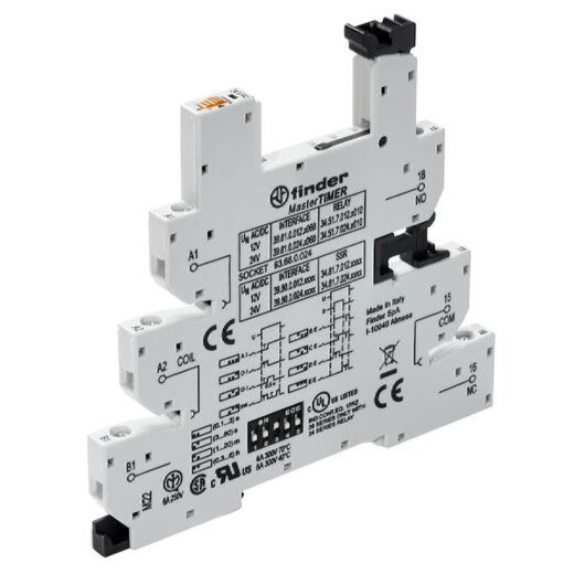 Finder Relaisfassung-Timer 93.68.0.024 10 STK