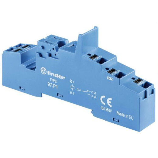 Finder Relaisfassung 97.P1 10 STK