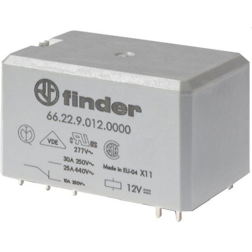 Finder Leistungs-Printrelais 66.22.9.024.1000 10 STK