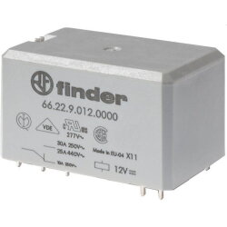 Finder Leistungs-Printrelais 66.22.9.024.1000 10 STK