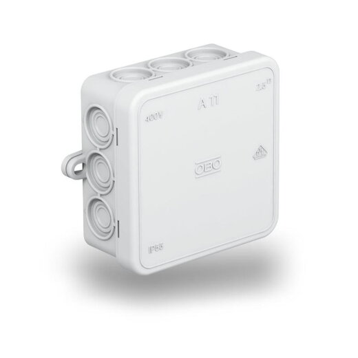 OBO Kabelabzweigkasten A 11 85x85x40 lichtgrau