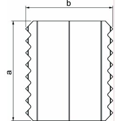 OBO Stoss-Stellenverbinder LKM/V 80mm