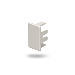 OBO Endstück WDK/HE20035CW cremeweiss