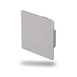 OBO Endstück WDK HE60060GR 60x60mm steingrau