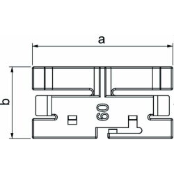 OBO Oberteilklammer OTK H60 halogenfrei reinweiss