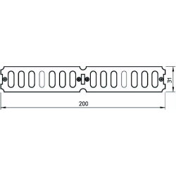 OBO Längs- und Winkelverbinder RWVL 35 FT für Kabelrinne horizontal