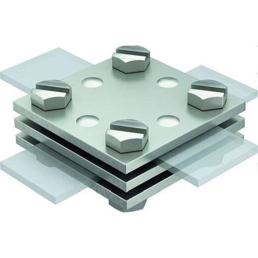 OBO Kreuzverbinder 256 DIN 30 V4A  30mm