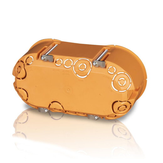 Legrand Gerätedose doppelt T:47mm inkl. Geräteschrauben