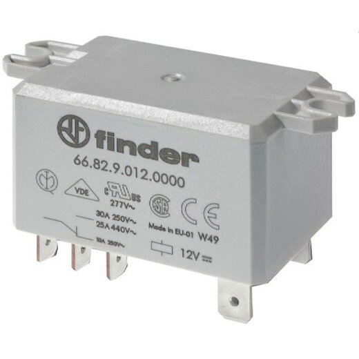 Finder Leistungsrelais 66.82.8.230.1000 Flachsteckanschluss