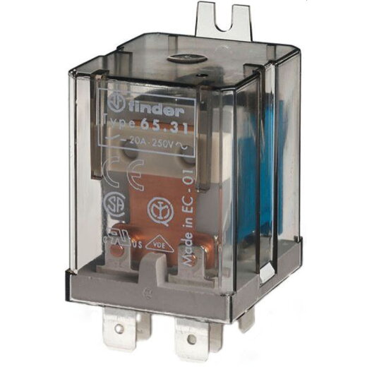 Finder Leistungsrelais 65.31.8.230.4000 Flachsteckanschluss