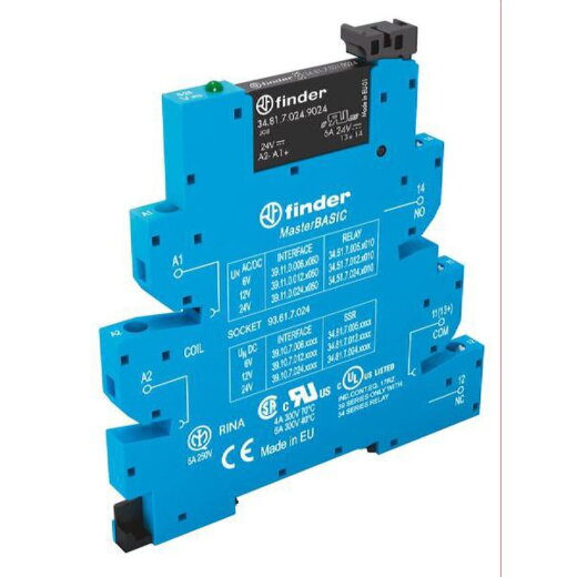 Finder SSR-Koppelrelais-MasterBASIC SSR 1 Schließer 2A/230V Eingang 6V