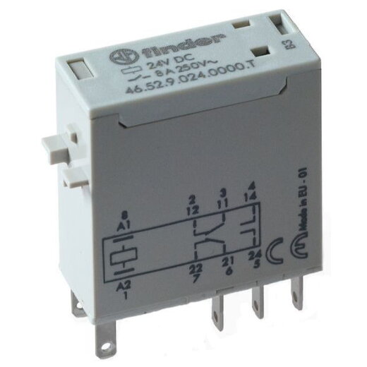 Finder Miniatur-Steckrelais/Bahn 46.52.9.110.0000T