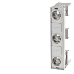 Siemens NEOZED-Sicherungssockel D02 3polig 63A Un AC 400...