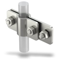 OBO Anschlussschelle 2730 20 VA für OMEX-Erder 20mm VA