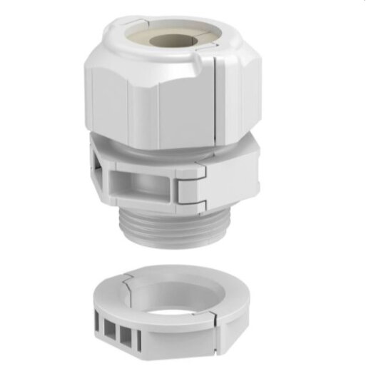 OBO Kabelverschraubung V-TEC TB32 20-25 teilbar K M32 lichtgrau