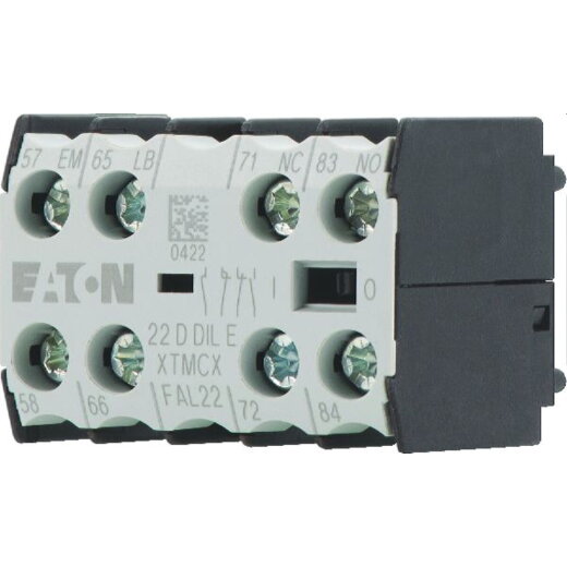 EATON Electric Hilfsschalterbaustein 22DDILE 2S+2Ö 10A